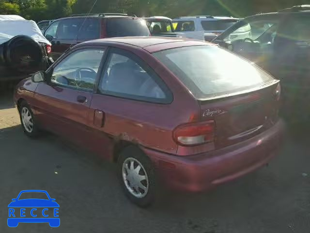 1997 FORD ASPIRE KNJLT05HXV6211582 image 2