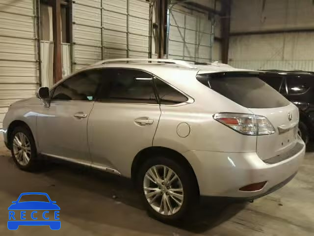 2012 LEXUS RX 450H JTJBC1BA5C2047221 image 2