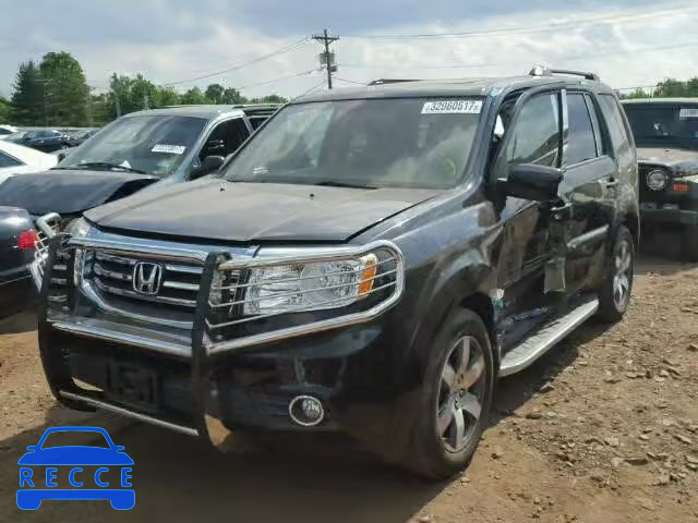 2014 HONDA PILOT TOUR 5FNYF4H98EB017889 image 1