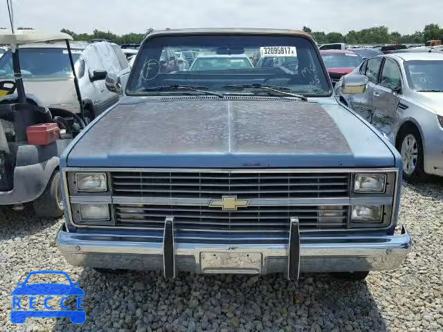 1987 CHEVROLET R10 1GCDR14H1HS125652 зображення 8