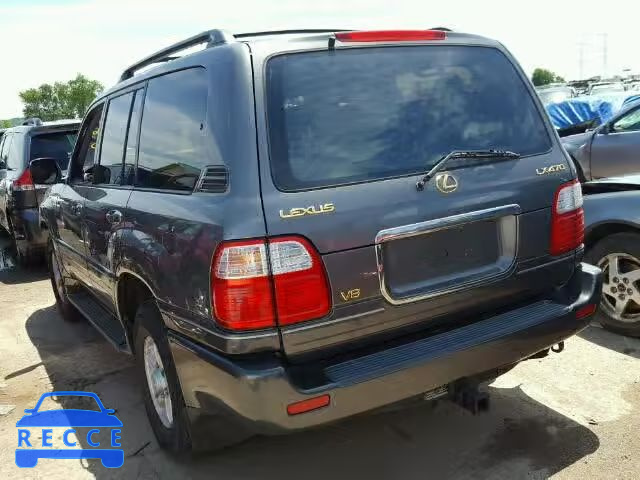 2000 LEXUS LX 470 JT6HT00W6Y0119401 image 2