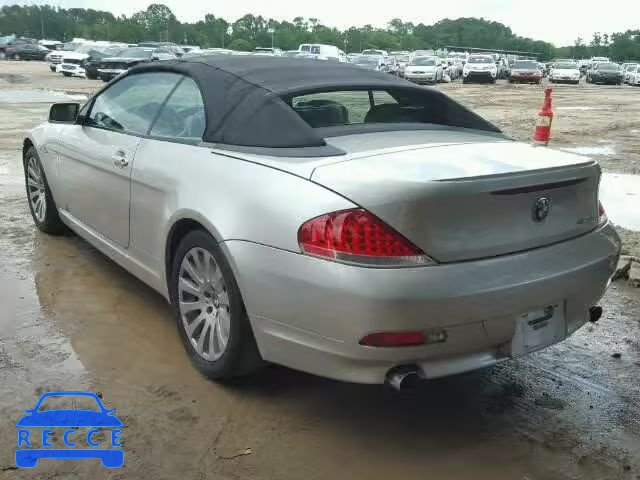 2004 BMW 645CI WBAEK73404B260428 image 2