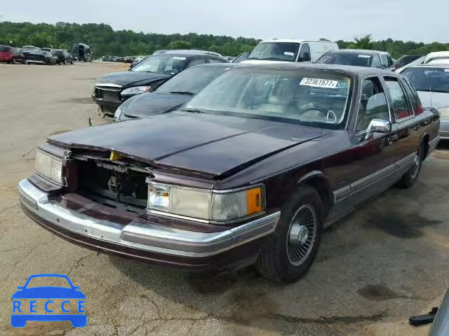 1990 LINCOLN TOWN CAR 1LNCM81F2LY747233 Bild 1