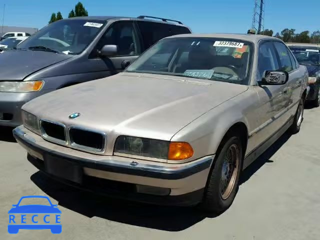 1998 BMW 740I AUTOMATIC WBAGF8328WDL51228 зображення 1