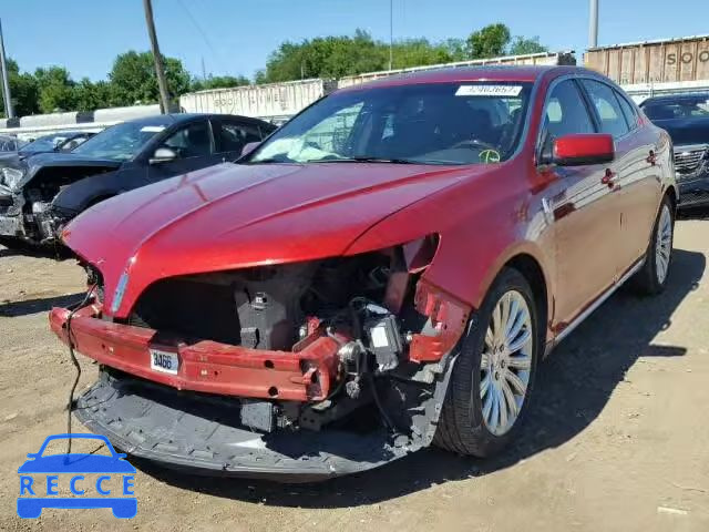 2014 LINCOLN MKS 1LNHL9DK8EG609597 image 1