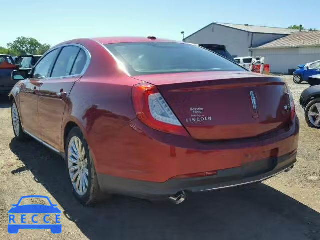 2014 LINCOLN MKS 1LNHL9DK8EG609597 image 2