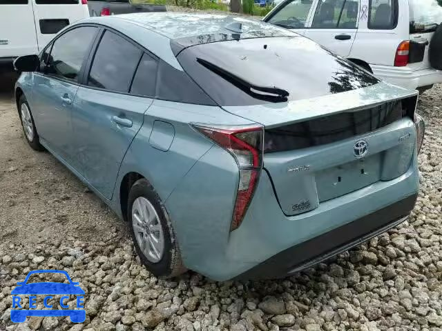 2017 TOYOTA PRIUS JTDKBRFU1H3035786 image 2