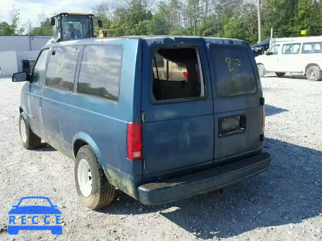 1993 CHEVROLET ASTRO VAN 1GNDM19Z4PB138465 image 2