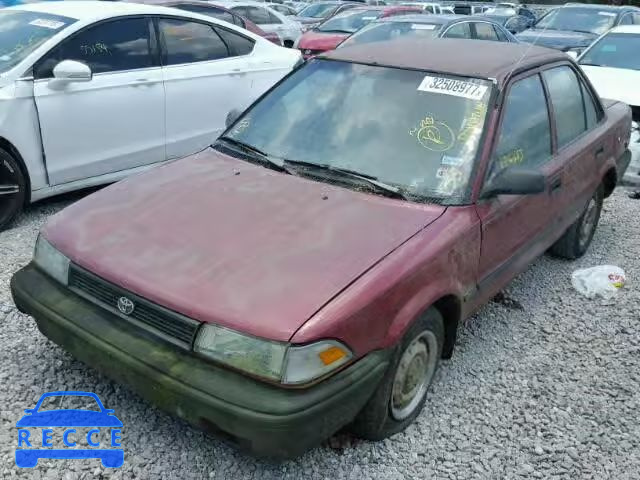 1992 TOYOTA COROLLA JT2AE91A2N0292817 image 1