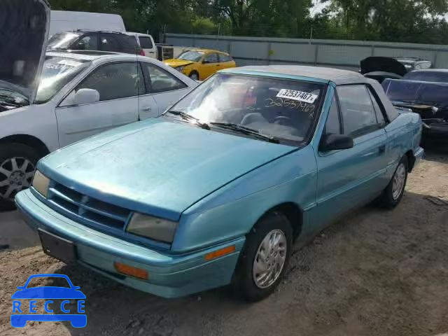 1993 DODGE SHADOW 3B3XP45K3PT606001 image 1