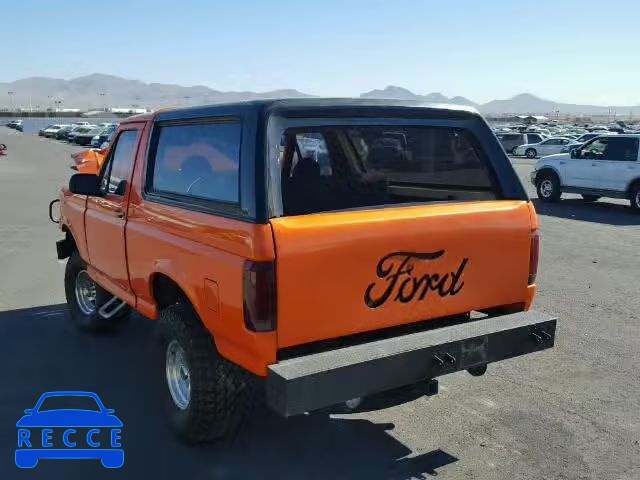 1991 FORD BRONCO 1FMEU15H5MLA42341 image 2