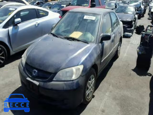 2004 HONDA CIVIC GX 1HGEN26514L000245 image 1