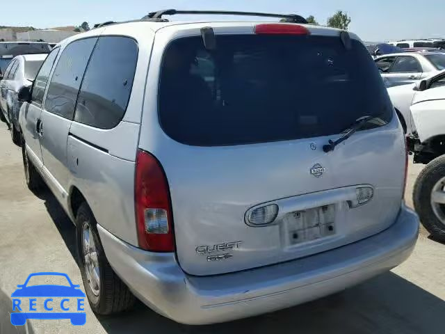 2001 NISSAN QUEST GLE 4N2ZN17T81D807517 image 2