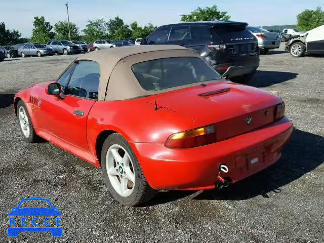 1997 BMW Z3 2.8 4USCJ3322VLC02334 зображення 2