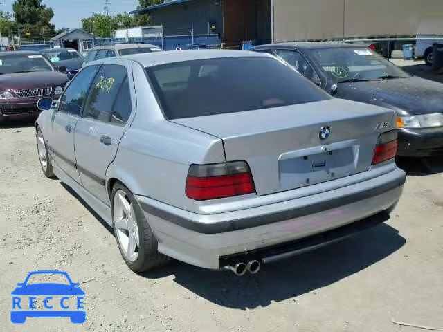 1998 BMW M3 AUTOMATICAT WBSCD0321WEE13339 image 2