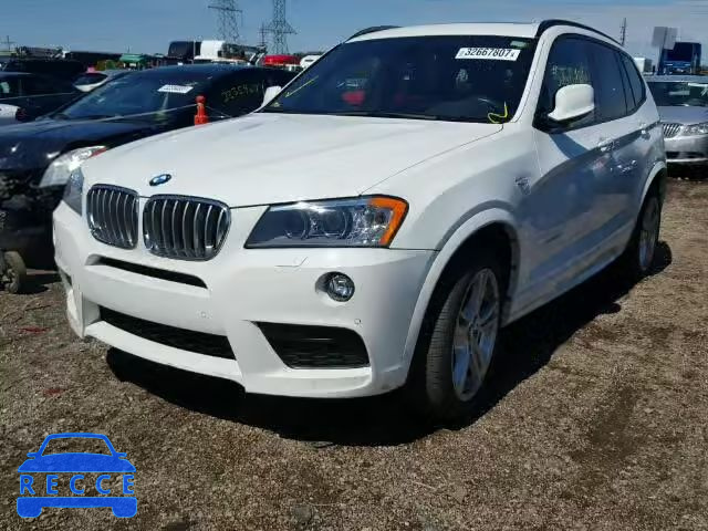 2011 BMW X3 XDRIVE3 5UXWX7C5XBL733906 зображення 1