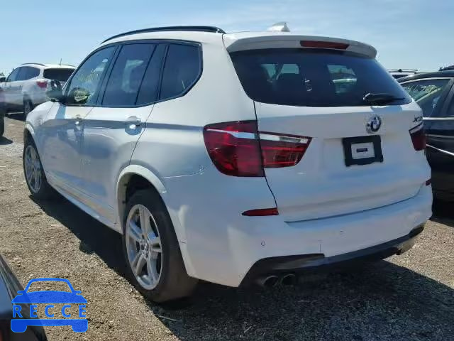 2011 BMW X3 XDRIVE3 5UXWX7C5XBL733906 зображення 2