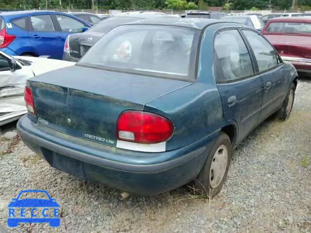 1996 GEO METRO/LSI 2C1MR5296T6706348 зображення 3