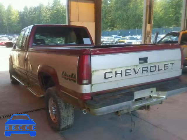 1992 CHEVROLET K2500 2GCGK29N8N1240914 image 2