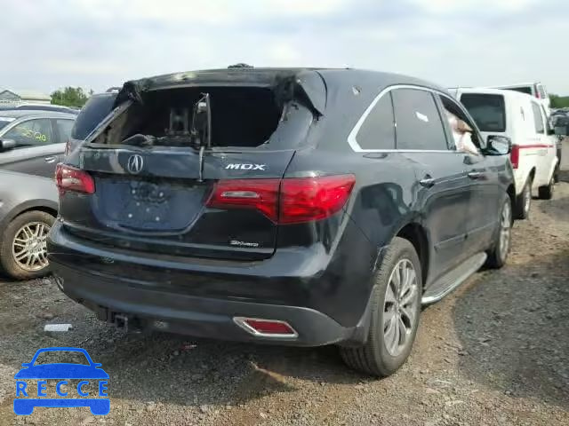 2014 ACURA MDX TECH 5FRYD4H69EB014817 зображення 3