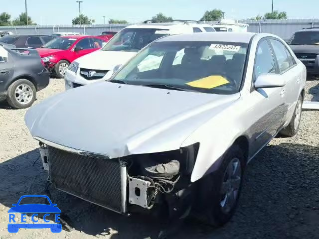 2008 HYUNDAI SONATA 5NPET46C58H323545 image 1