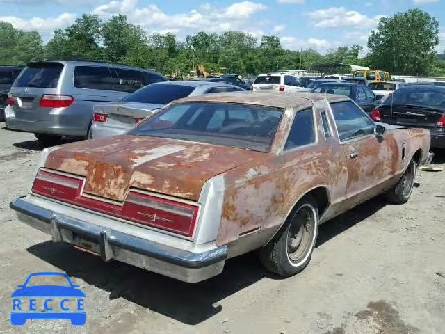 1977 FORD TBIRD 7G87H118159 image 3