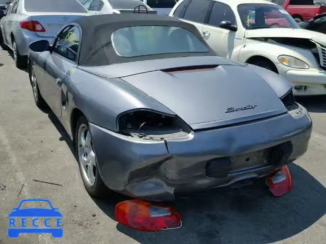 2001 PORSCHE BOXSTER WP0CA29861U620487 зображення 2