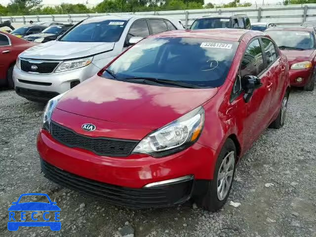 2017 KIA RIO LX KNADM4A38H6047997 image 1