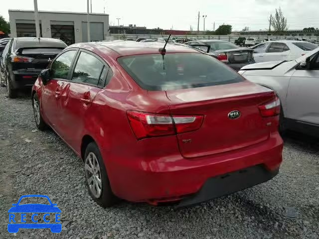 2017 KIA RIO LX KNADM4A38H6047997 image 2