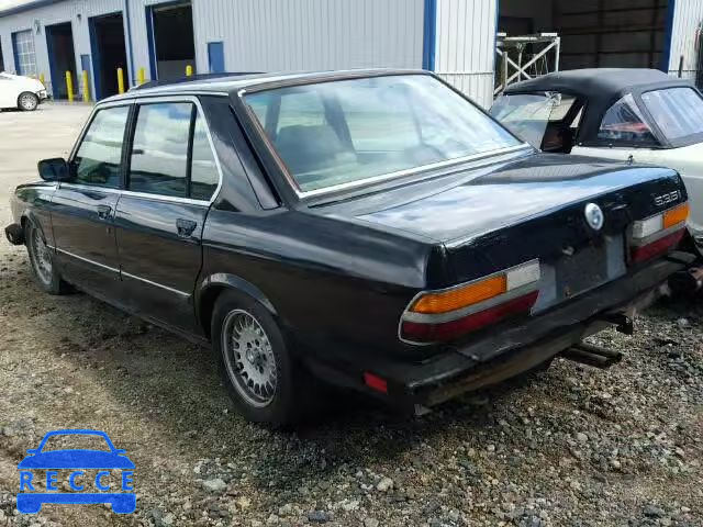 1986 BMW 535I AUTOMATIC WBADC8400G1720143 image 2