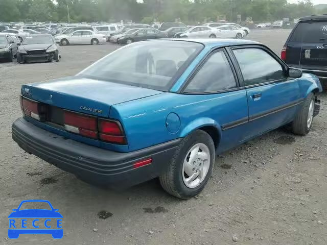 1993 CHEVROLET CAVALIER V 1G1JC1441P7248945 зображення 3