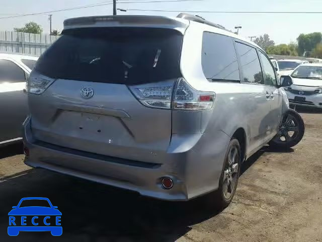 2016 TOYOTA SIENNA SE 5TDXK3DC0GS757373 зображення 3