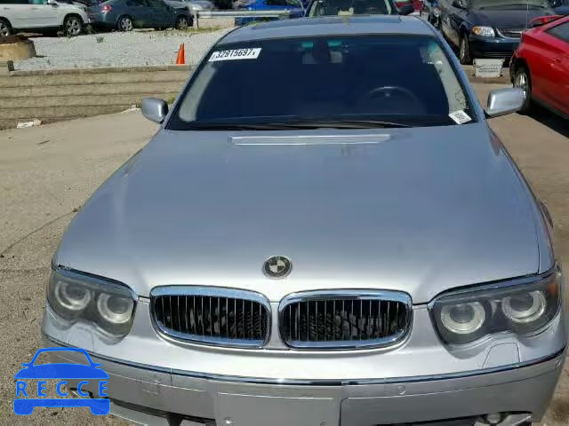 2004 BMW 760LI WBAGN83574DK11181 зображення 6