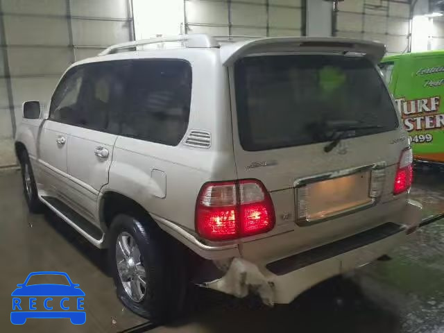 2003 LEXUS LX 470 JTJHT00W633527605 image 2