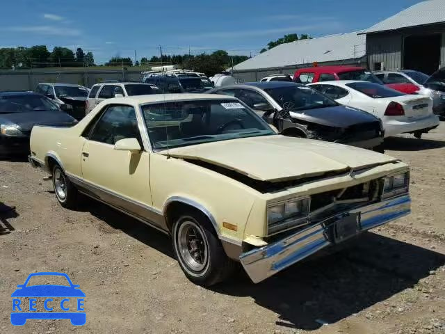 1986 CHEVROLET EL CAMINO 3GCCW80Z1GS905097 image 0