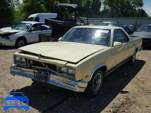 1986 CHEVROLET EL CAMINO 3GCCW80Z1GS905097 image 1