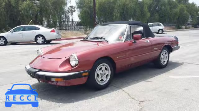 1988 ALFA ROMEO SPIDER VEL ZARBC576XJ1056097 image 1