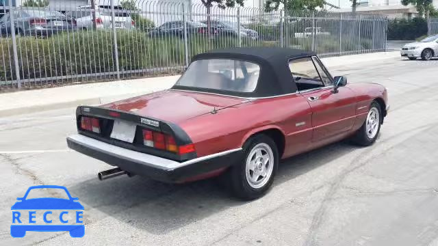 1988 ALFA ROMEO SPIDER VEL ZARBC576XJ1056097 image 4