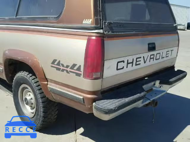 1989 CHEVROLET K3500 2GCGK39N7K1160618 зображення 8