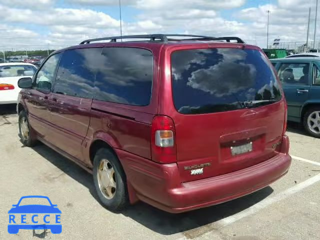 1999 OLDSMOBILE SILHOUETTE 1GHDX03E5XD257740 image 2
