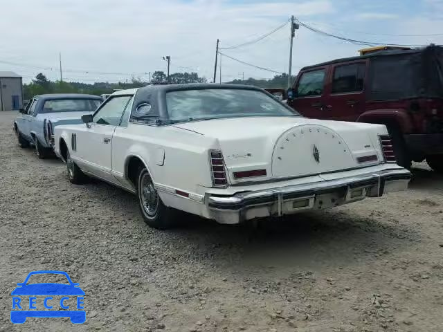 1978 LINCOLN CONTINENTL 8Y89A880188 зображення 2