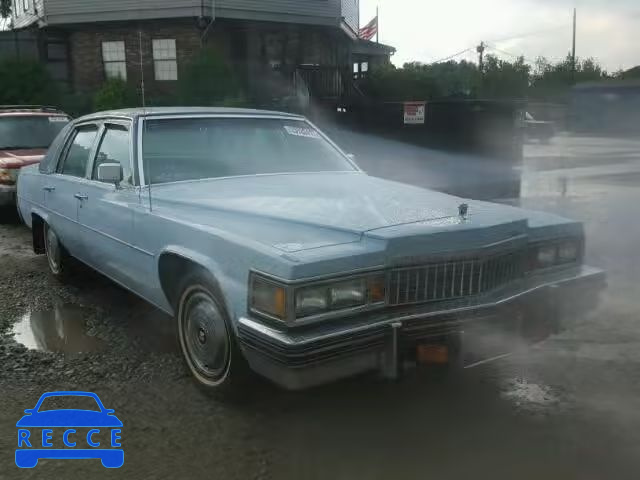 1978 CADILLAC SEDAN DEVI 6D69S8E630820 Bild 0