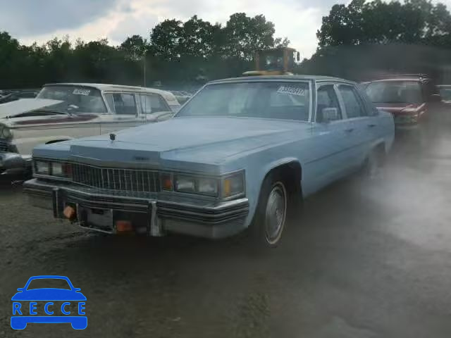 1978 CADILLAC SEDAN DEVI 6D69S8E630820 Bild 1