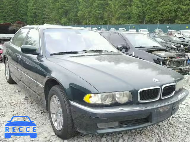 2001 BMW 740IL WBAGH83451DP21796 image 0