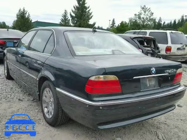 2001 BMW 740IL WBAGH83451DP21796 image 2