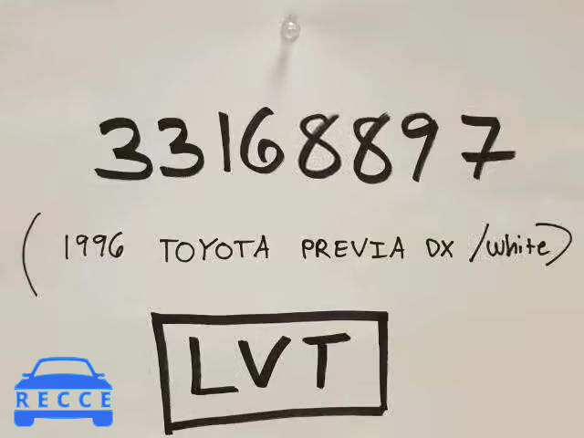 1996 TOYOTA PREVIA DX JT3GK12MXT1221039 Bild 9