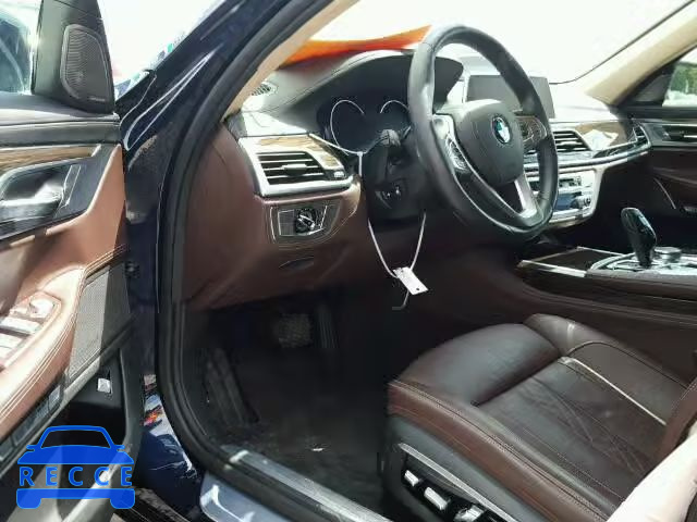 2016 BMW 750I XDRIV WBA7F2C59GG416126 зображення 8