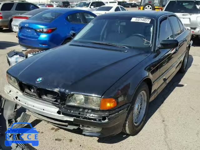 1998 BMW 740I AUTOMATIC WBAGF8320WDL53703 зображення 1