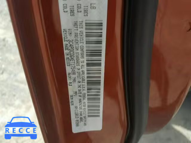 2014 DODGE JOURNEY LI 3C4PDCDGXET175488 image 9