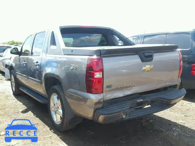 2009 CHEVROLET AVALANCHE 3GNFK22399G101612 image 2